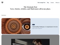 Desktop screenshot for thestrategicpost.com