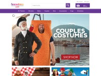 Desktop screenshot for fancydress.com