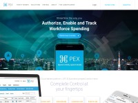 Desktop screenshot for pexcard.com