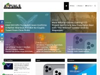 Desktop screenshot for appuals.com