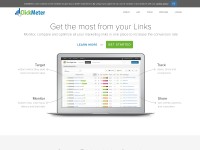 Desktop screenshot for clickmeter.com