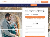 Desktop screenshot for zenfolio.com