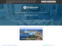Desktop screenshot for singlewire.com