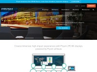 Desktop screenshot for prysm.com