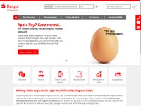 Desktop screenshot for haspa.de