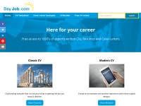 Desktop screenshot for dayjob.com