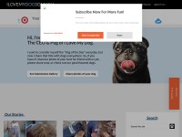 Desktop screenshot for ilovemydogsomuch.tv