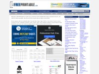 Desktop screenshot for allfreeprintable.com