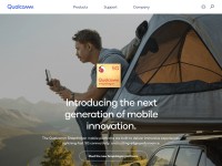 Desktop screenshot for qualcomm.com