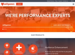 How a2g-secure.com looks like on a tablet such as an iPad.