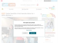 Desktop screenshot for 1jour1actu.com