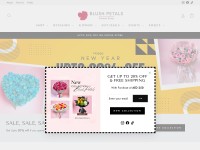 Desktop screenshot for blushpetals.ae