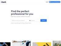 Desktop screenshot for bark.com