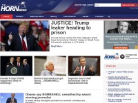 Desktop screenshot for thehornnews.com