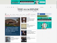 Desktop screenshot for thehindu.com