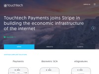 Desktop screenshot for touchtechpayments.com