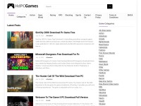 Desktop screenshot for hdpcgames.com