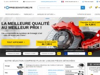 Desktop screenshot for toppiecesvoiture.fr