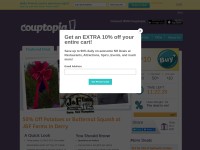 Desktop screenshot for couptopia.com