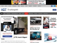 Desktop screenshot for truckinginfo.com
