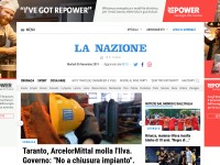 Desktop screenshot for lanazione.it