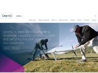 Desktop screenshot for qinetiq.com