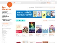 Desktop screenshot for leslibraires.ca