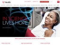 Desktop screenshot for uchealth.com