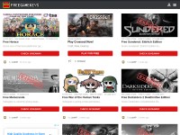 Desktop screenshot for freegamekeys.com