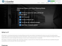 Desktop screenshot for mxguardian.net