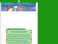 Desktop screenshot for paroles-chansons-enfants.com