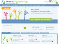 Desktop screenshot for teachengineering.org