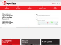 Desktop screenshot for kapulan.hu