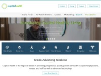 Desktop screenshot for capitalhealth.org