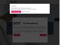 Desktop screenshot for meteogroup.de