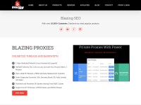 Desktop screenshot for blazingseollc.com