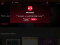 Desktop screenshot for amctheatres.com