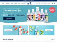 Desktop screenshot for drinkhint.com