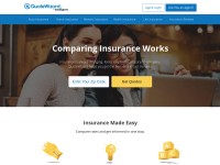 Desktop screenshot for quotewizard.com