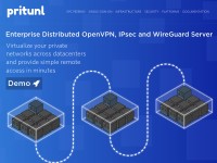 Desktop screenshot for pritunl.com