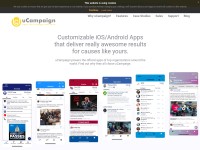 Desktop screenshot for ucampaignapp.com