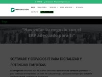 Screenshot of infogestionslu.com