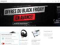 Desktop screenshot for creative.com