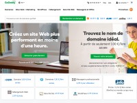 Desktop screenshot for godaddy.com