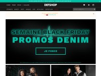 Desktop screenshot for def-shop.fr