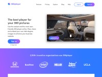 Desktop screenshot for 360player.io