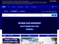 Desktop screenshot for sas.dk