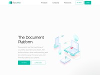 Desktop screenshot for documo.com