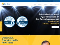 Desktop screenshot for quadax.com
