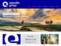Desktop screenshot for expediagroup.com